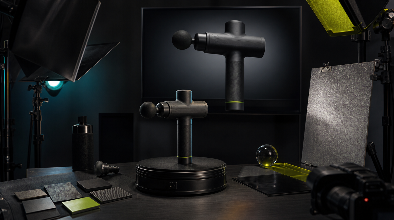 Premium product look-development studio and lighting setup