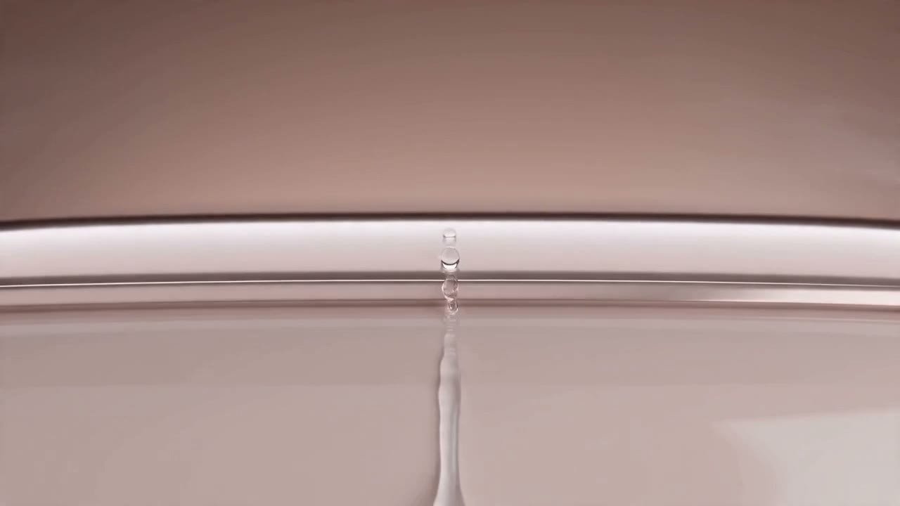 Skincare texture product video example
